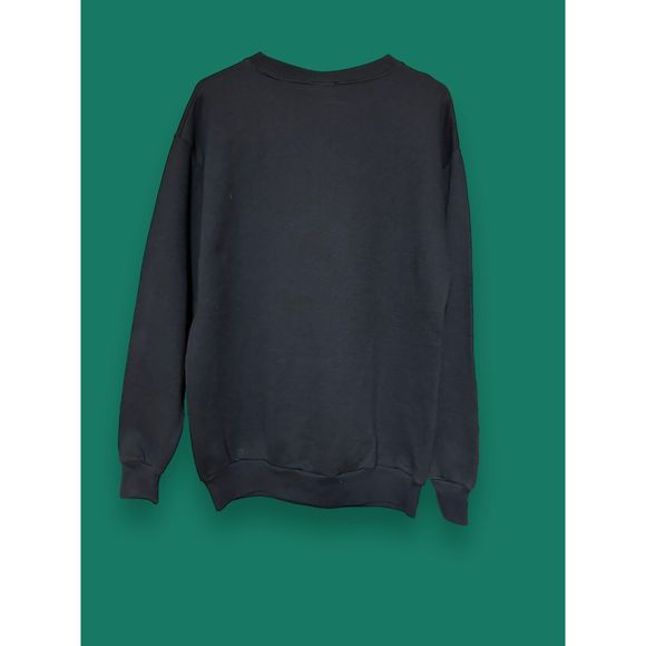 Taz Football Sweatshirt Vintage 90s Looney Tunes Warner Bros Made In USA L/XL - Picture 2 of 5